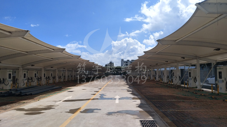 深圳觀瀾新田車(chē)站膜結(jié)構(gòu)